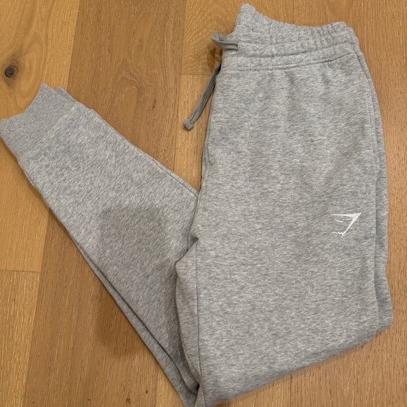Gymshark Women’s Gray Joggers with Logo  Small - Picture 2 of 10